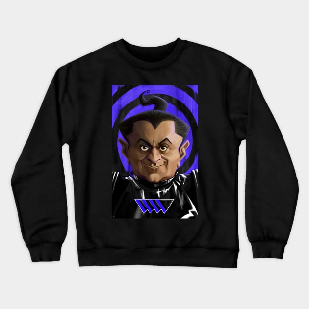 Oompa Loompa Black Crewneck Sweatshirt by metmangindaan